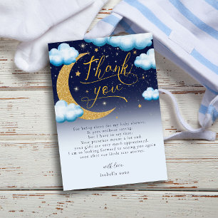 Twinkle Little Star Boy Baby shower Merci