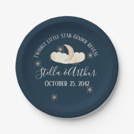 Twinkle Little Star Gender Reveal Celestial Pappteller