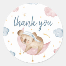Twinkle Little Star Gender Reveal Gunst Stickers