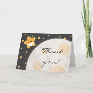 Twinkle Little Star Merci noir et jaune