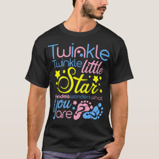 Twinkle Little Star Oma fragt sich, was Sie sind T-Shirt