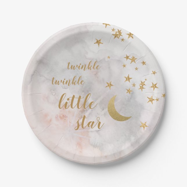 Twinkle Little Star Teller über den Tellern des Mo (Vorderseite)