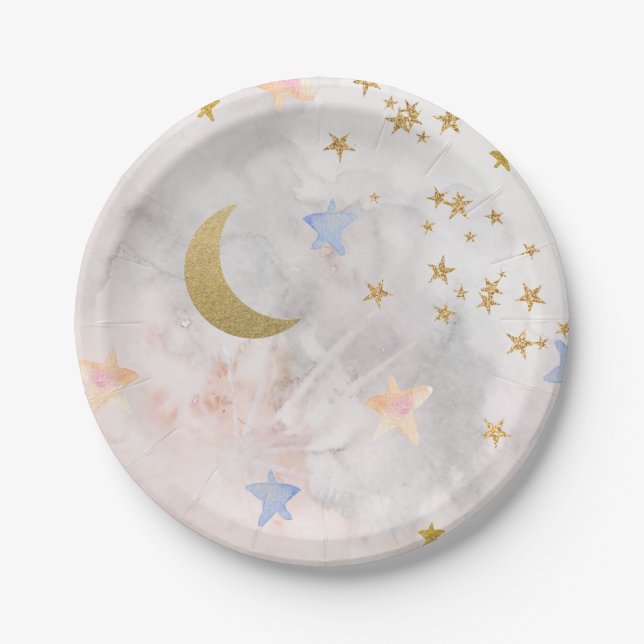 Twinkle Little Star Teller über den Tellern des Mo (Vorderseite)
