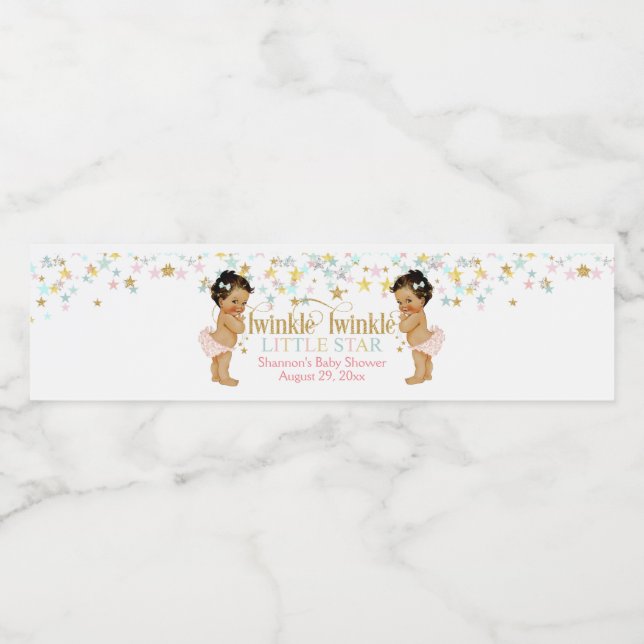 Twinkle Little Star Twin Girls (Einzelnes Label)