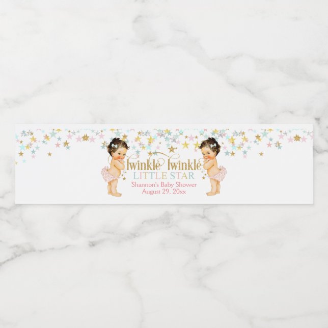Twinkle Little Star Twin Girls (Einzelnes Label)