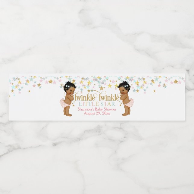 Twinkle Little Star Twin Girls (Einzelnes Label)