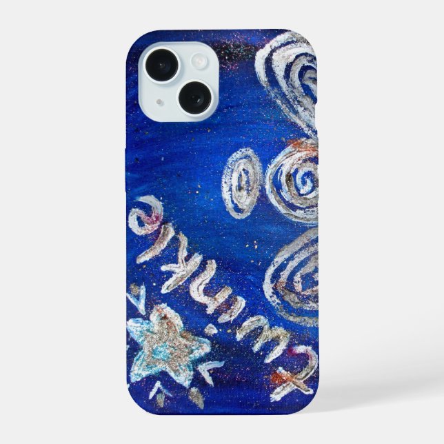Twinkle Schutzengel Kunst Individuelle iPhone-Hüll iPhone 15 Hülle (Rückseite)