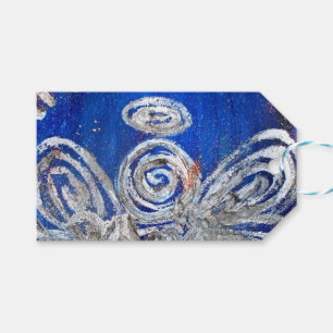 Twinkle Silver Engel Holiday Joy Custom Gift Tags Geschenkanhänger