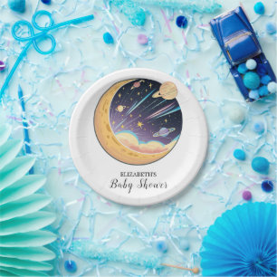 Twinkle Simple Stars Baby Dusche Pappteller