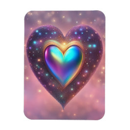 Twinkle Star Heart Magnet