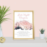 Twinkle Star Unicorn Dusche Späte Nacht Windeln Poster<br><div class="desc">Nehmen Sie an einer Feier teil, während die zukünftige Mutter ihren kleinen strahlenden Stern in der Welt willkommen heißt. Sie sind herzlich eingeladen, eine Babydusche zum Thema Twinkle Twinkle Little Star zu Ehren der künftigen Mutter und ihres Freudenbündels zu besuchen. Versammelt euch unter dem glitzernden Nachthimmel, um sie mit Liebe,...</div>