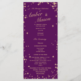 Twinkle Stars Lila und Goldsparkle Programm