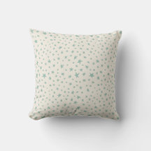 Twinkle Stars staubiges Teal und Creme