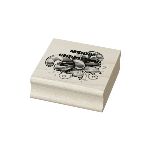 Twinkle Tied: Candy Cane Cheer Gummistempel (Stempel)