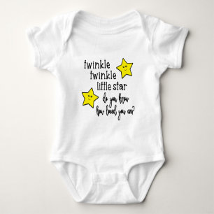 Twinkle Twinkle Baby Bodysuit Strampler