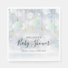 Twinkle Twinkle Gender Neutral Winter Baby Dusche Serviette