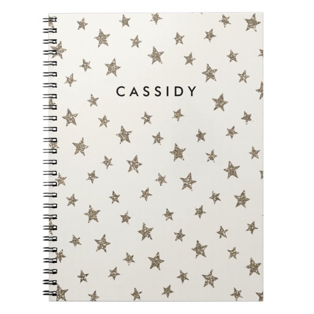 Twinkle Twinkle Journal - Parties scintillant d'or (Devant)