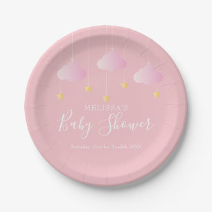 Twinkle twinkle kleiner Stern Baby Mädchen Shower  Pappteller