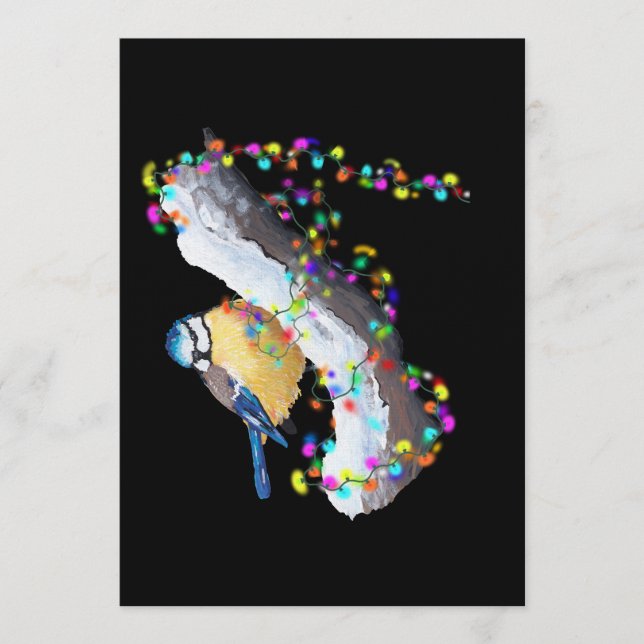 Twinkle Twinkle Kleiner Vogel Einladung (Vorderseite)