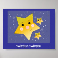 Twinkle Twinkle Lächeln Sterne
