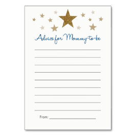Twinkle Twinkle Little Star Advice Cards Tischnummer