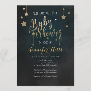 Twinkle Twinkle Little Star Baby Dusche Einladung