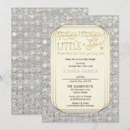 Twinkle Twinkle Little Star Baby Dusche Einladung