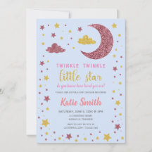 Twinkle Twinkle Little Star Baby Dusche