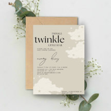 Twinkle Twinkle Little Star Baby Dusche I