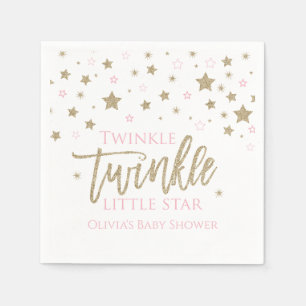 Twinkle Twinkle Little Star Baby Dusche Napkins Serviette