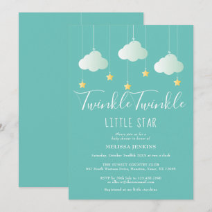 Twinkle Twinkle Little Star Baby Dusche / Sprinkle Einladung