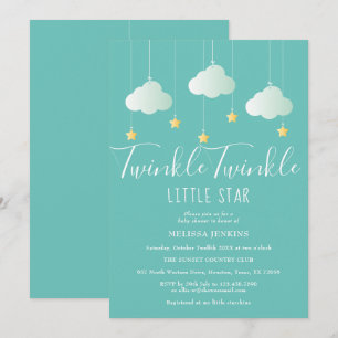 Twinkle Twinkle Little Star Baby Dusche / Sprinkle Einladung