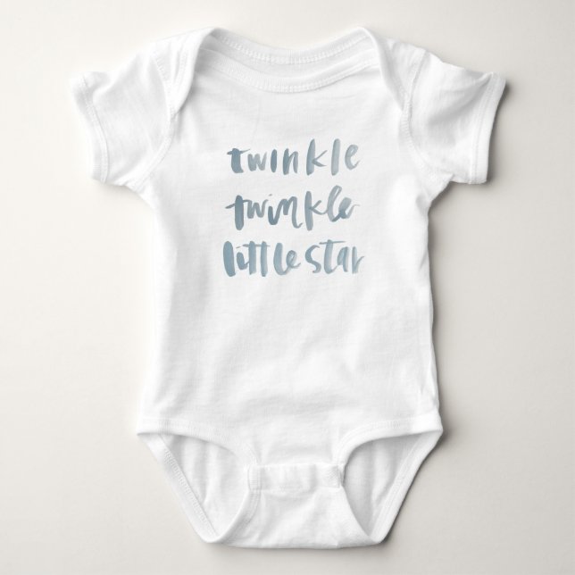 Twinkle, Twinkle Little Star Baby Jumpsuit Strampler (Vorderseite)