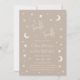 Twinkle Twinkle Little Star Baby Shower Einladung
