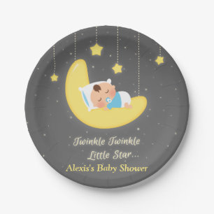 Twinkle Twinkle Little Star Baby Shower Zubehör Pappteller