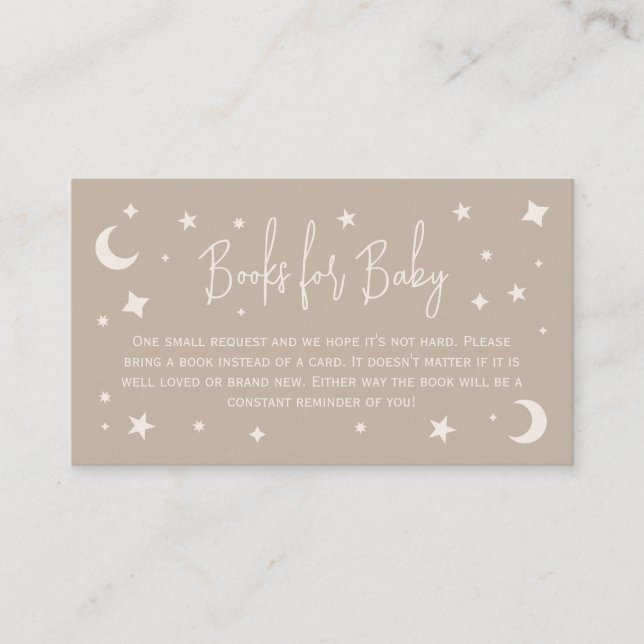Twinkle Twinkle Little Star Books for Baby Begleitkarte (Vorderseite)
