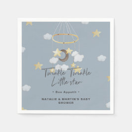 Twinkle Twinkle Little Star Boy Baby Shooting Pape Serviette