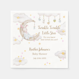 Twinkle Twinkle Little Star Bunny Baby Dusche Serviette
