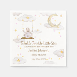 Twinkle Twinkle Little Star Bunny Baby Dusche Serviette