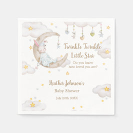 Twinkle Twinkle Little Star Bunny Baby Dusche Serviette