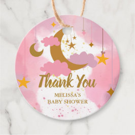 Twinkle Twinkle Little Star Custom Pink Geschenkanhänger
