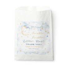 Twinkle Twinkle Little Star Erster Geburtstag Blau