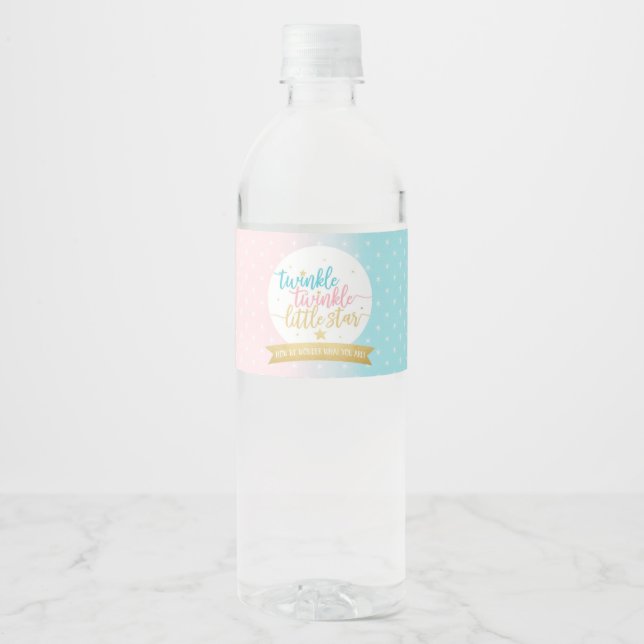 Twinkle Twinkle Little Star Gender Revewer Dusche (Vorderseite)