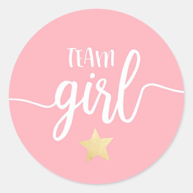 Twinkle Twinkle Little Star Gender Revewer Dusche Runder Aufkleber (Vorderseite)