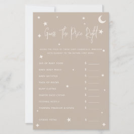 Twinkle Twinkle Little Star Guess The Price Game