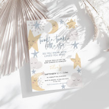 Twinkle Twinkle Little Star Kinderzimmer Babydusch