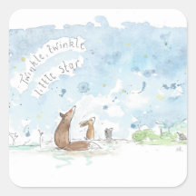 Twinkle twinkle Little Star Kinderzimmer Rhyme Art