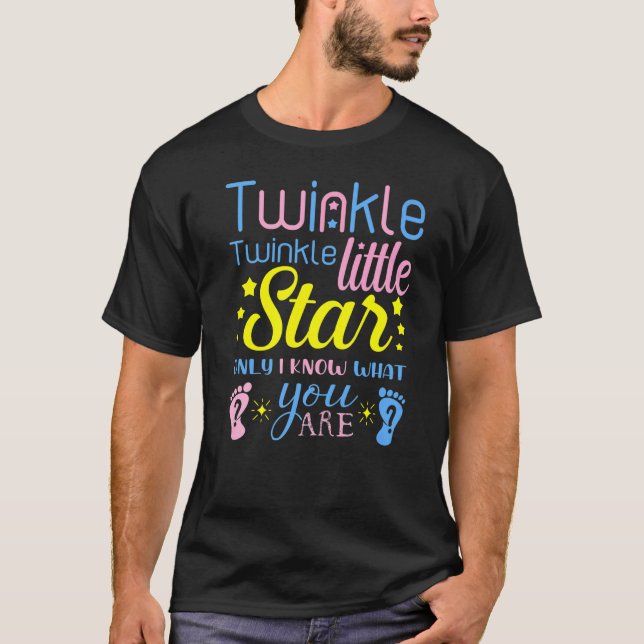 Twinkle Twinkle Little Star nur ich weiß, was Sie  T-Shirt (Vorderseite)