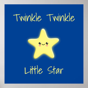 Twinkle Twinkle Little Star Poster