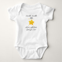 Twinkle Twinkle Little Star, Religious Baby Gift,